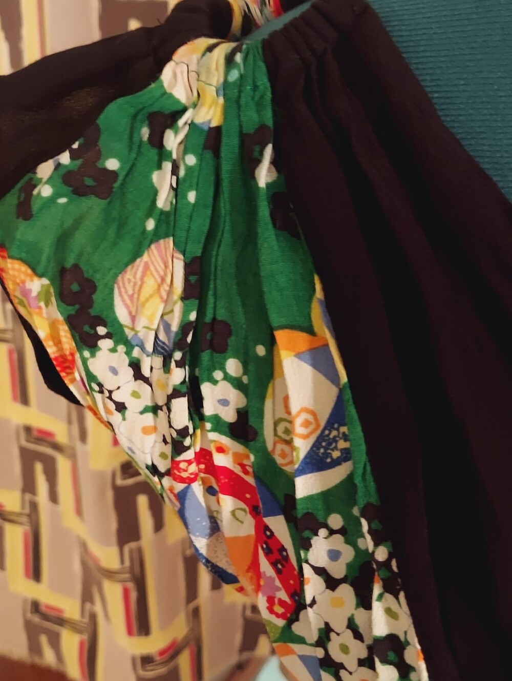 Trashy Diva Green Kimono Obi - Picture 7 of 10
